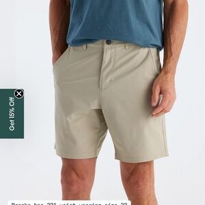 Men's Free Fly Tradewind shorts in Sandbar size 34 (unavailable on website)